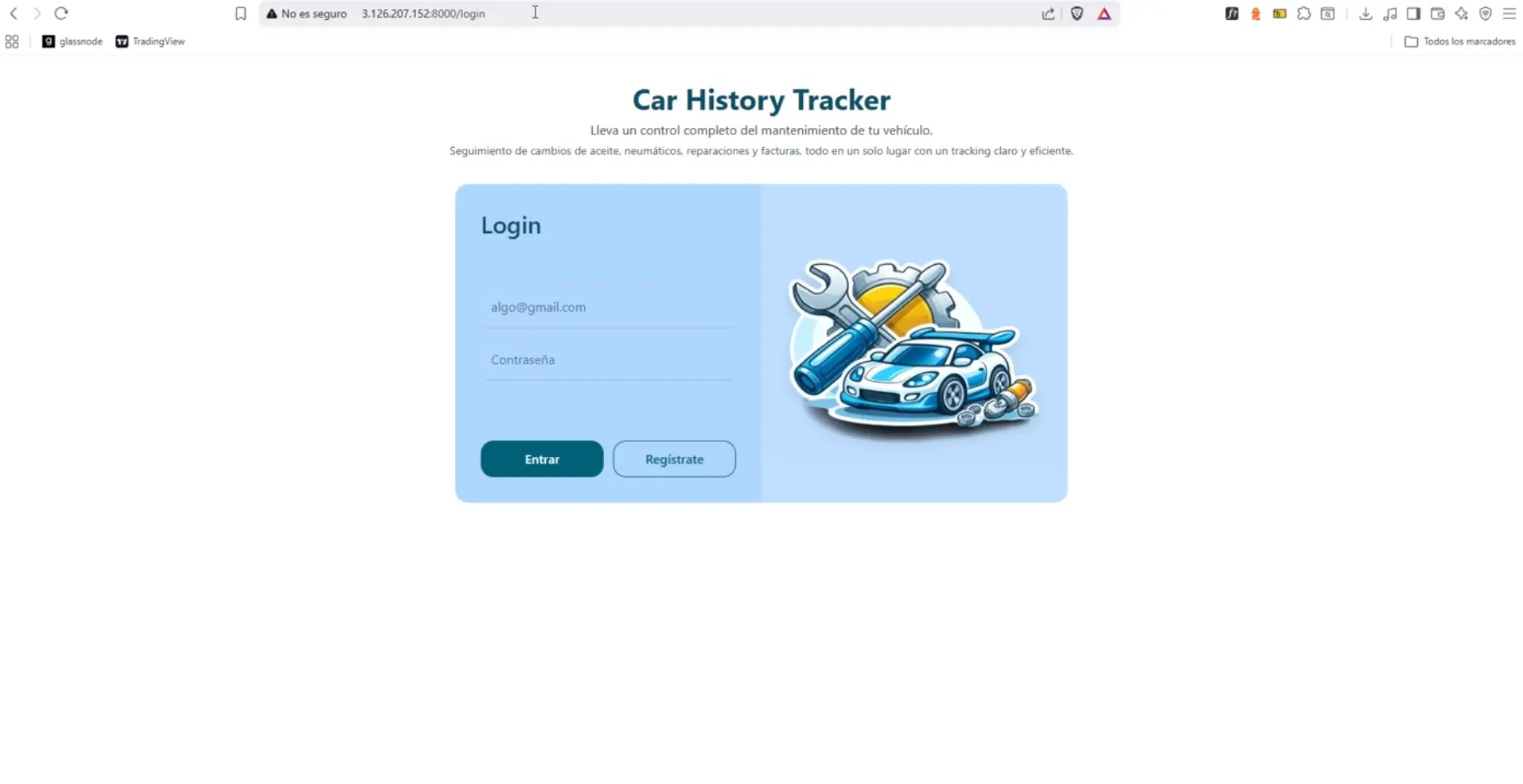 Car history tracker